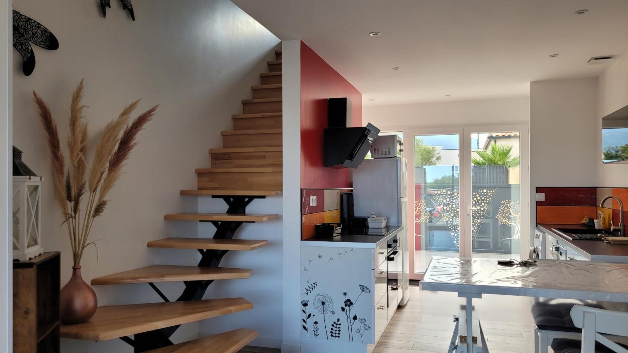Gîte Du Soleil Maison lumineuse avec terrasse solarium parking privé Sorède Extérieur photo